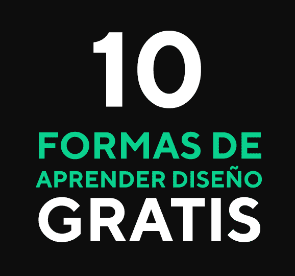 portada 10 formas de aprender diseño gratis